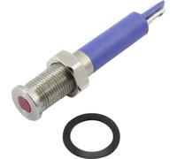TRU COMPONENTS 1605944 Luce di segnalazione a LED Rosso 24 V DC/AC 80 mcd
