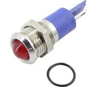 TRU COMPONENTS 1605977 Luce di segnalazione a LED Rosso 24 V DC/AC 80 mcd