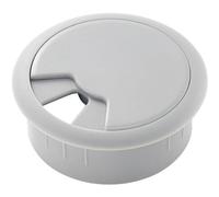 TRU COMPONENTS 452677-GY WP80BK Passacavo per piani di lavoro ABS Grigio 1 pz.