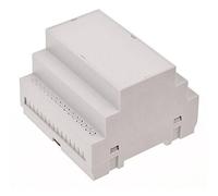 TRU COMPONENTS 4U65090907310 - Custodia per guida DIN 88 x 90 x 65 ABS V0 grigio, 1 pezzo.