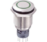 TRU COMPONENTS 701792 LAS2GQF-22E/G/12V/N/P Pulsante antivandalo 250 V/AC 3 A