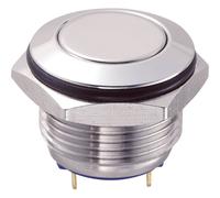 TRU COMPONENTS 701816 GQ16F-10/J/S Pulsante antivandalo 48 V/DC 2 A 1x Off /