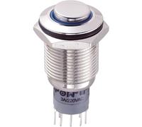 TRU COMPONENTS 701835 LAS2GQH-22ZE/B/12V/N/P Interruttore antivandalo 250 V/AC