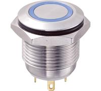 TRU COMPONENTS 701855 GQ16F-10E/J/B/12V Pulsante antivandalo 48 V/DC 2 A 1x Of