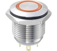 TRU COMPONENTS 701868 GQ16F-10E/J/R/12V Pulsante antivandalo 48 V/DC 2 A 1x Of