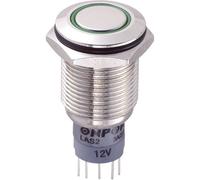 TRU COMPONENTS 701870 LAS2GQF-11E/G/12V/N/P Pulsante antivandalo 250 V/AC 3 A 1