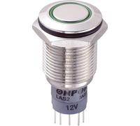TRU COMPONENTS 701870 LAS2GQF-11E/G/12V/N/P Pulsante antivandalo 250 V/AC 3 A
