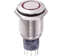 TRU COMPONENTS 701882 LAS2GQF-11E/R/12V/N/P Pulsante antivandalo 250 V/AC 3 A