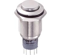 TRU COMPONENTS 701932 LAS2GQH-22/N/P Pulsante antivandalo 250 V/AC 3 A 2 x On