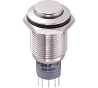 TRU COMPONENTS 701932 LAS2GQH-22/N/P Pulsante antivandalo 250 V/AC 3 A 2 x On