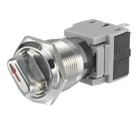 TRU Components LAS1-BGQ-11X/21 Interruttore rotante antivandalo 250 V/AC 5 A Posizioni di commutazione 2 1 x 90 ° IP40