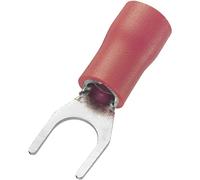 TRU COMPONENTS 745254 Capocorda a forcella 0.50 mm² 1.50 mm² Ø foro=4.3 mm Par