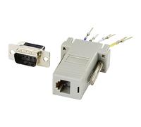 TRU Components Adattatore D-SUB, connettore D-SUB, 9 poli, connettore RJ12, 1 pezzo