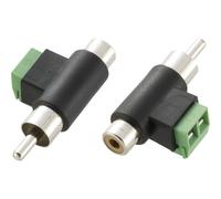 TRU Components 1572281 - Adattatore spina RCA femmina, 1 pezzo
