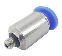 TRU COMPONENTS Connettore dritto POC4-M5C, diametro tubo: 4 mm, dimensioni filettatura: M5 x 0,8