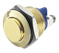 TRU Components DRUCKTAST. 16MM GOLDF. GQ16H-G 2A/48V