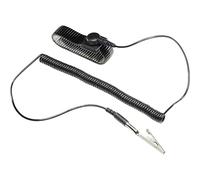 TRU Components ESD-Handgelenkband Nero incl. Erdungskabel WristME-SET-4-305-K Druckknopf 4 mm, KR