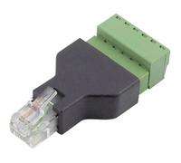 TRU COMPONENTS FL-30 Adattatore terminale RJ 12 Spina dritta Numero di poli 6