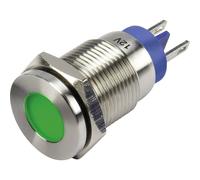 Indicatore di segnalazione LED TRU COMPONENTS 1302129 verde 12 V/DC 1 pc(i)
