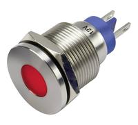 TRU COMPONENTS GQ19F-D/J/R/12V/S Luce di segnalazione a LED Rosso 12 V/DC