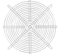 TRU COMPONENTS Griglia copriventola 1 pz. (L x A) 280 mm x 280 mm Acciaio