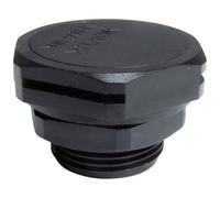TRU COMPONENTS HX-PF-M24 - Elemento di bilanciamento della pressione M24 PA66, 1 pezzo, colore: Nero