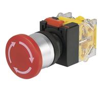 Tru components las0a3y11ts interruttore di arresto emergenza 250 v/ac 5 a 1