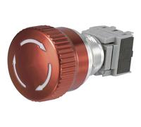 Tru components las1 bgq 11ts interruttore di arresto emergenza 250 v/ac 5 a 1