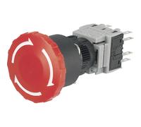 Tru components las1 by 22tsa interruttore di arresto emergenza 250 v/ac 3 a 2