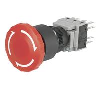 Tru components las1 by 33tsa interruttore di arresto emergenza 250 v/ac 3 a