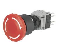 Tru components las1 by 33tsa interruttore di arresto emergenza 250 v/ac 3 a