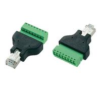 TRU Components LT-RJ45 - Spina RJ45 con attacco a vite 569296, dritta, 1 pezzo