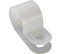 TRU COMPONENTS Morsa di montaggio a vite 532032 Campo di Ø del fascio 12 mm (max) naturale 25 pz