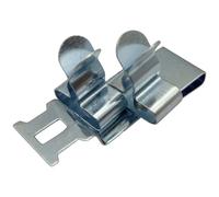 TRU COMPONENTS Morsetto di schermatura per barre Ø (max.) 6 mm Acciaio armonico