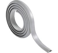 TRU COMPONENTS Ponte passacavi 1566306 PVC Grigio Numero canali: 1 1800 mm