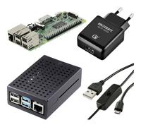 TRU COMPONENTS Pure Set Raspberry Pi® 3 B 1 GB 4 x 1.2 GHz incl. cavo di