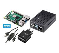 TRU COMPONENTS Pure Set Raspberry Pi® 4 B 8 GB 4 x 1.5 GHz incl. cavo di