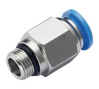 TRU COMPONENTS Raccordo diritto PC12-G04 Ø tubo: 12 mm Diametro foro montaggio: