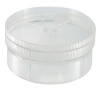 TRU Components Scatola Assortimento Rotonda - 7 Scomparti Variabili