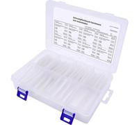 TRU COMPONENTS T1902CA003 Kit guaine termoretraibili Trasparente