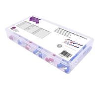 TRU COMPONENTS T1904C071 Assortimento di capicorda a compressione 0.50 mm² 2.50
