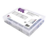 TRU COMPONENTS T1904C087 Assortimento Capicorda 4 mm² Parzialmente isolato Gri