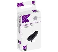 TRU COMPONENTS T1904CA034 Termoretraibile senza colla Nero 25 mm 12.50 mm