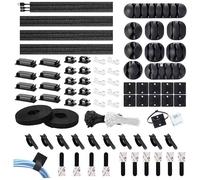 TRU COMPONENTS T23CA007 Kit fermacavi in scatola TC-12888384 Intervallo Ø