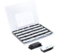 TRU COMPONENTS TC-12888568 T24CA074 Basetta di fissaggio autoadesivo per cavi