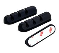 TRU COMPONENTS T24CA080 Supporto per cavi autoadesivo TC-12888592 Intervallo Ø