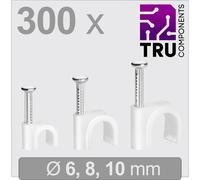 TRU COMPONENTS T24CA126 Chiodino fissacavo TC-13448456 Intervallo Ø fascio 3