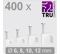 TRU COMPONENTS T24CA127 Chiodino fissacavo TC-13448460 Intervallo Ø fascio 3