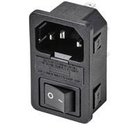 TRU COMPONENTS TC-10088420 Connettore IEC C14 Spina verticale Tot poli: 3 10 A