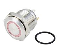 TRU COMPONENTS TC-10090912 GQ16F-10E/J/R/24V/S Pulsante antivandalo 48 V/DC 2